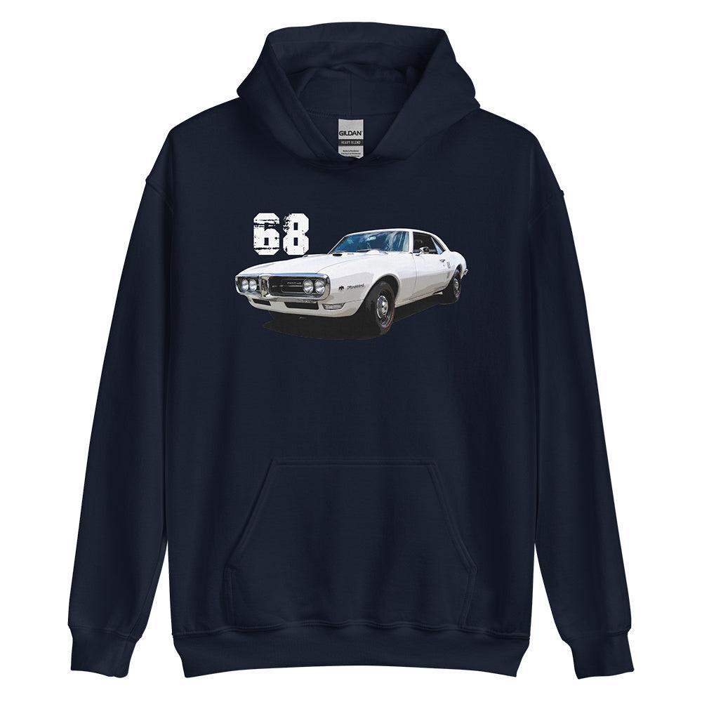 68 Firebird Hoodie From Aggressive Thread - Navy