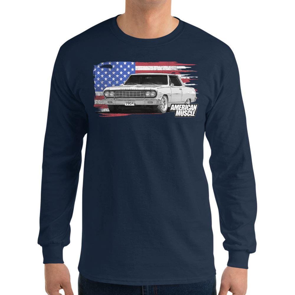 1964 Chevrolet Chevelle T-Shirt | Aggressive Thread Muscle Car Apparel