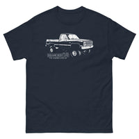 Thumbnail for Square Body T-Shirt in Navy From Aggressive Thread