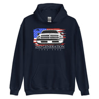 Thumbnail for 2nd Gen Cummins Hoodie From Aggressive Thread - Navy