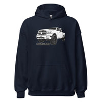 Thumbnail for 4TH Gen 6.7l Cummins Truck Hoodie in navy
