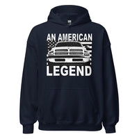 Thumbnail for 2nd Gen Second Gen Dodge Ram An American Legend Hoodie in navy