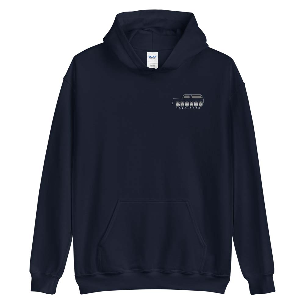 OBS Ford Bronco Hoodie Sweatshirt From Aggressive Thread
