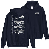 Thumbnail for OBS Ford Bronco Hoodie Sweatshirt From Aggressive Thread