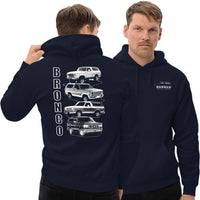 Thumbnail for OBS Ford Bronco Hoodie Sweatshirt From Aggressive Thread