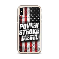 Thumbnail for Power Stroke Diesel American Flag iPhone Case