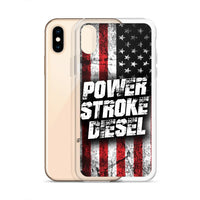 Thumbnail for Power Stroke Diesel American Flag iPhone Case