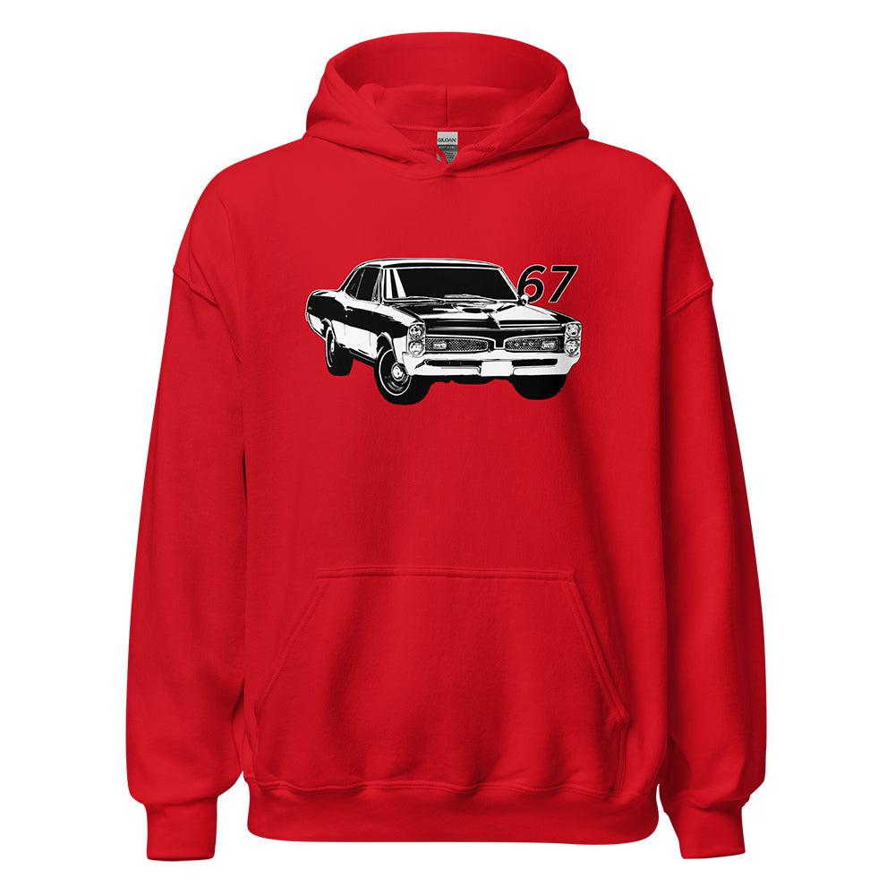 67 GTO Hoodie in red
