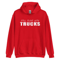 Thumbnail for Still Plays With Trucks Hoodie From Aggressive Thread