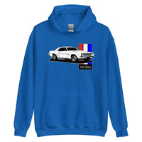 Thumbnail for 69 Camaro Hoodie From Aggressive Thread - blue