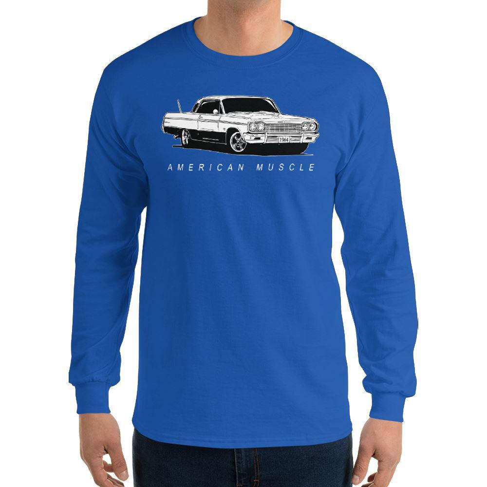 1964 Chevrolet Impala T-Shirt | Aggressive Thread Muscle Car Apparel