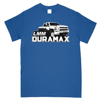 Thumbnail for Duramax T-Shirt | LMM Duramax  | Aggressive Thread Diesel Truck Apparel