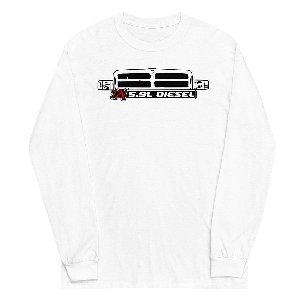 12v Cummins Second Gen Dodge Ram Long Sleeve in white
