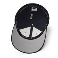 Thumbnail for underside of navy flexfit hat