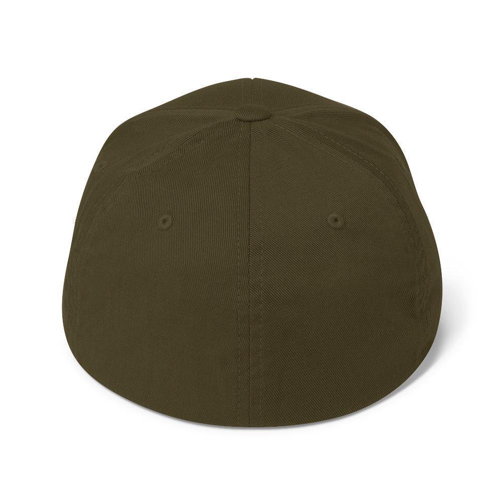 rear view of flexfit hat