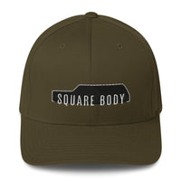 Thumbnail for Square Body Suburban Hat From Aggressive Thread in Olive Green
