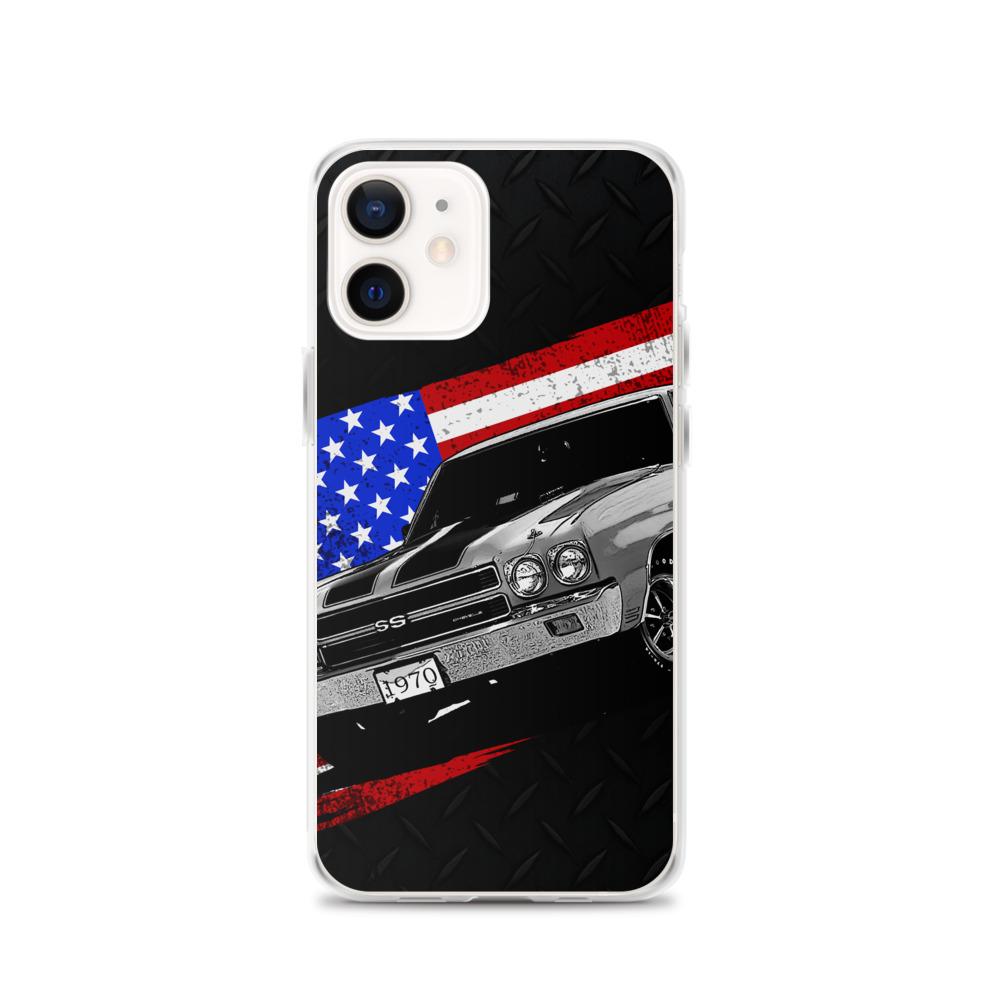 1970 Chevelle Phone Case - Fits iPhone-In-iPhone 12-From Aggressive Thread