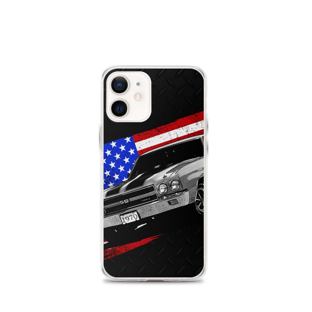 1970 Chevelle Phone Case - Fits iPhone-In-iPhone 12 mini-From Aggressive Thread