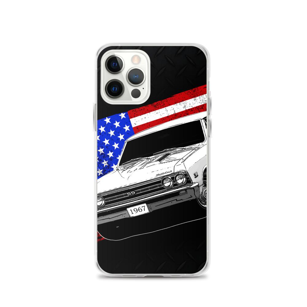 1967 Chevelle Phone Case - Fits iPhone-In-iPhone 12 Pro-From Aggressive Thread