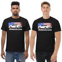 Thumbnail for men modeling 1969 camaro t-shirt in black