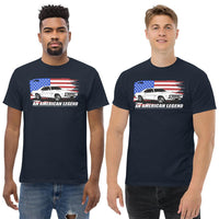 Thumbnail for men modeling 1969 camaro t-shirt in navy