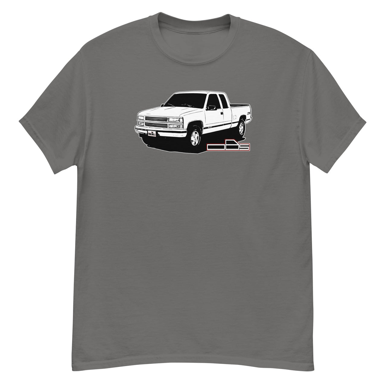 OBS 1500 Z71 T-Shirt-In-Charcoal-From Aggressive Thread