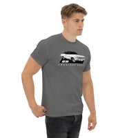 Thumbnail for man modeling 1969 impala tshirt in charcoal
