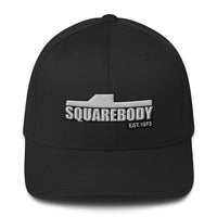 Thumbnail for Square Body Flexfit Hat in black