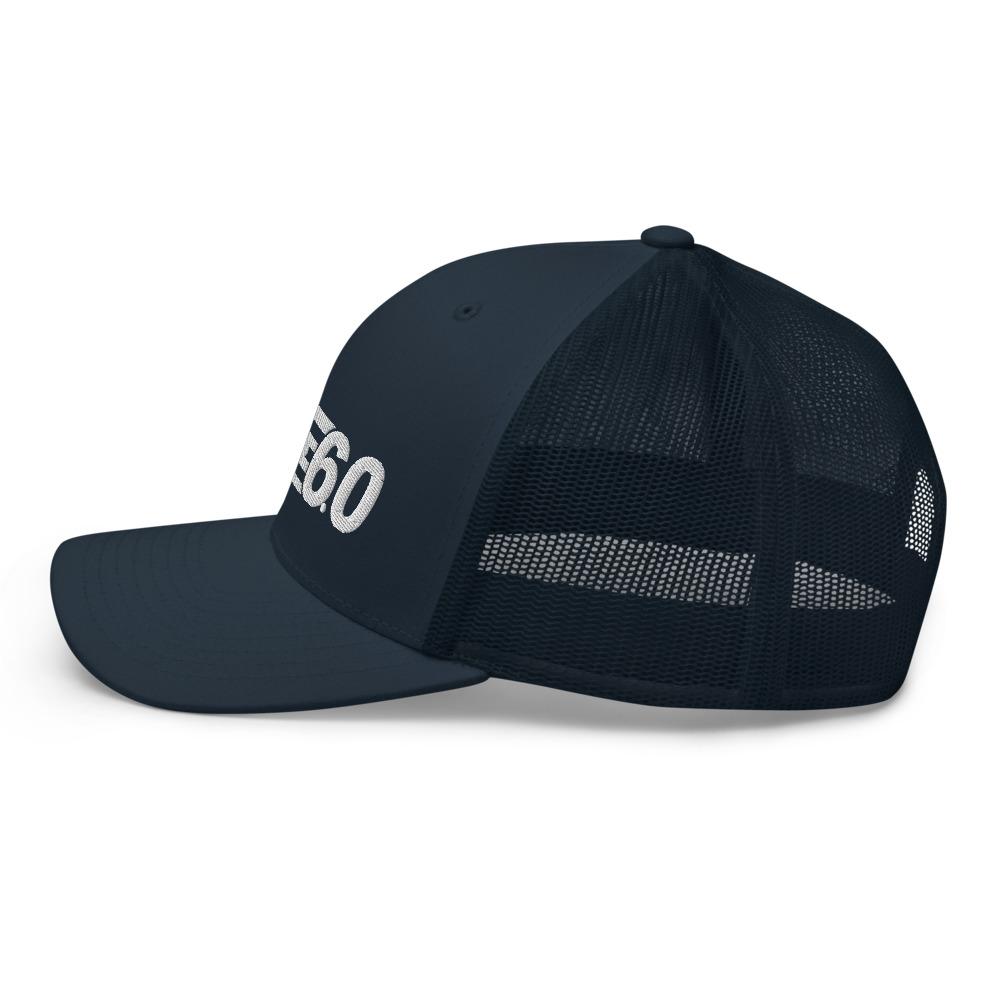 6.0 Power Stroke Diesel Hat in navy left view