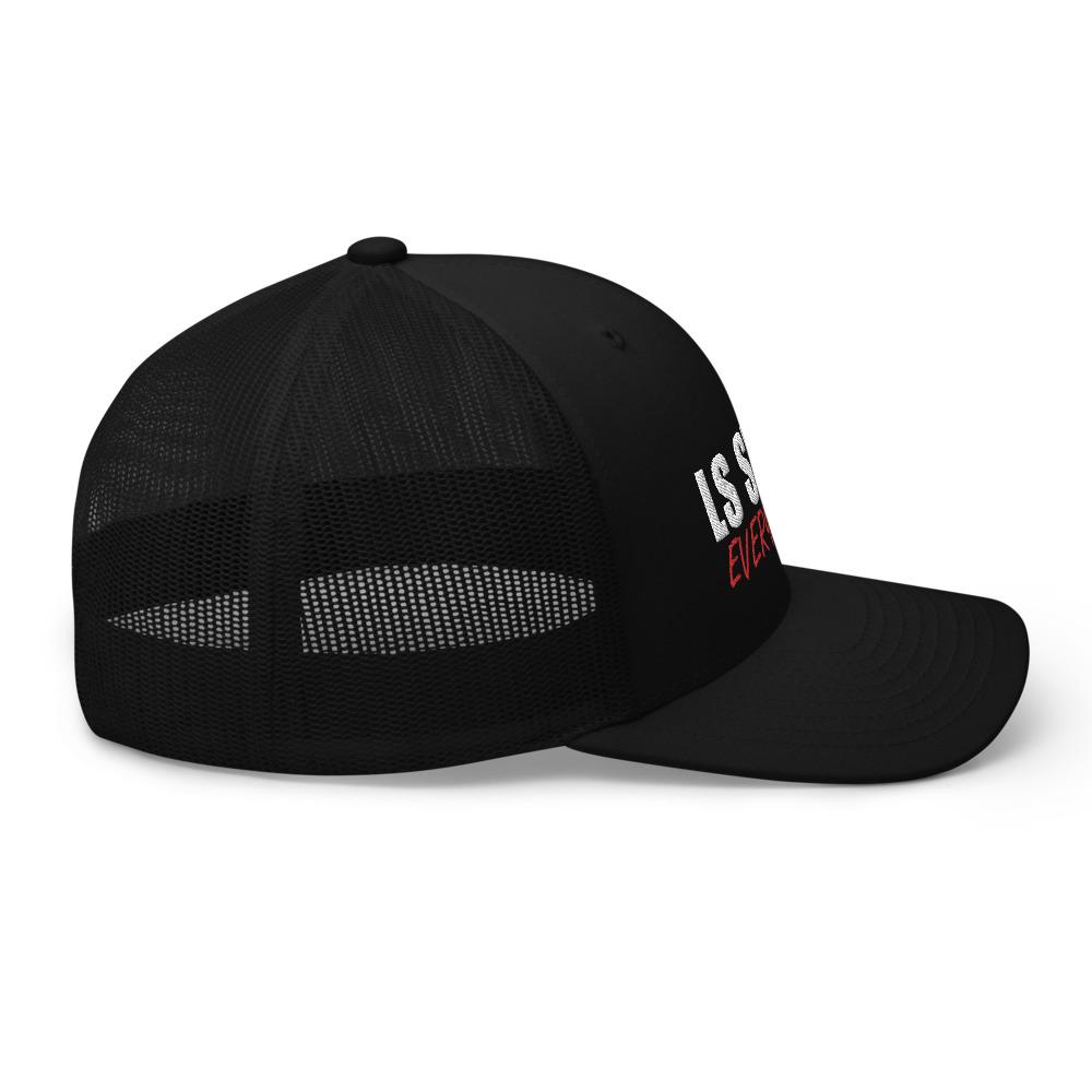 LS Swap Everything Hat Trucker Cap-In-Black-From Aggressive Thread