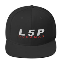 Thumbnail for L5P Duramax Snapback Hat-In-Black-From Aggressive Thread