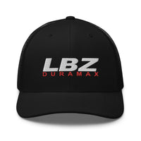 Thumbnail for LBZ Duramax Hat Trucker Cap-In-Black-From Aggressive Thread