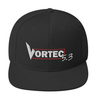 Thumbnail for Vortec / LS 5.3 Snapback Hat-In-Black-From Aggressive Thread