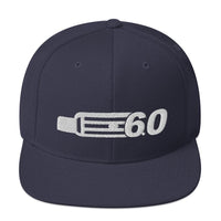 Thumbnail for 6.0 Power Stroke Snapback Hat-In-Navy-From Aggressive Thread