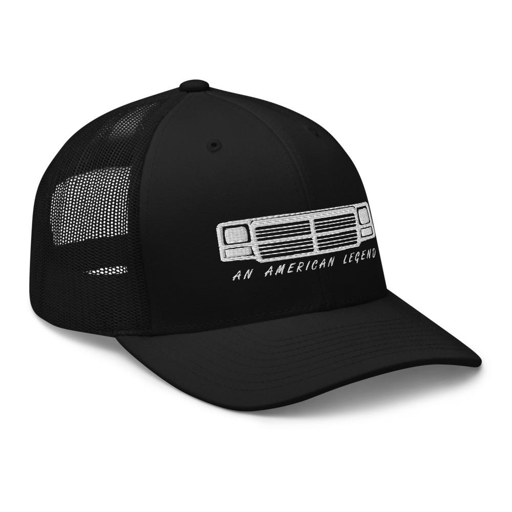 First Gen Hat Trucker Cap-In-Black-From Aggressive Thread