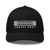 Thumbnail for Square Body Hat Trucker Cap in black