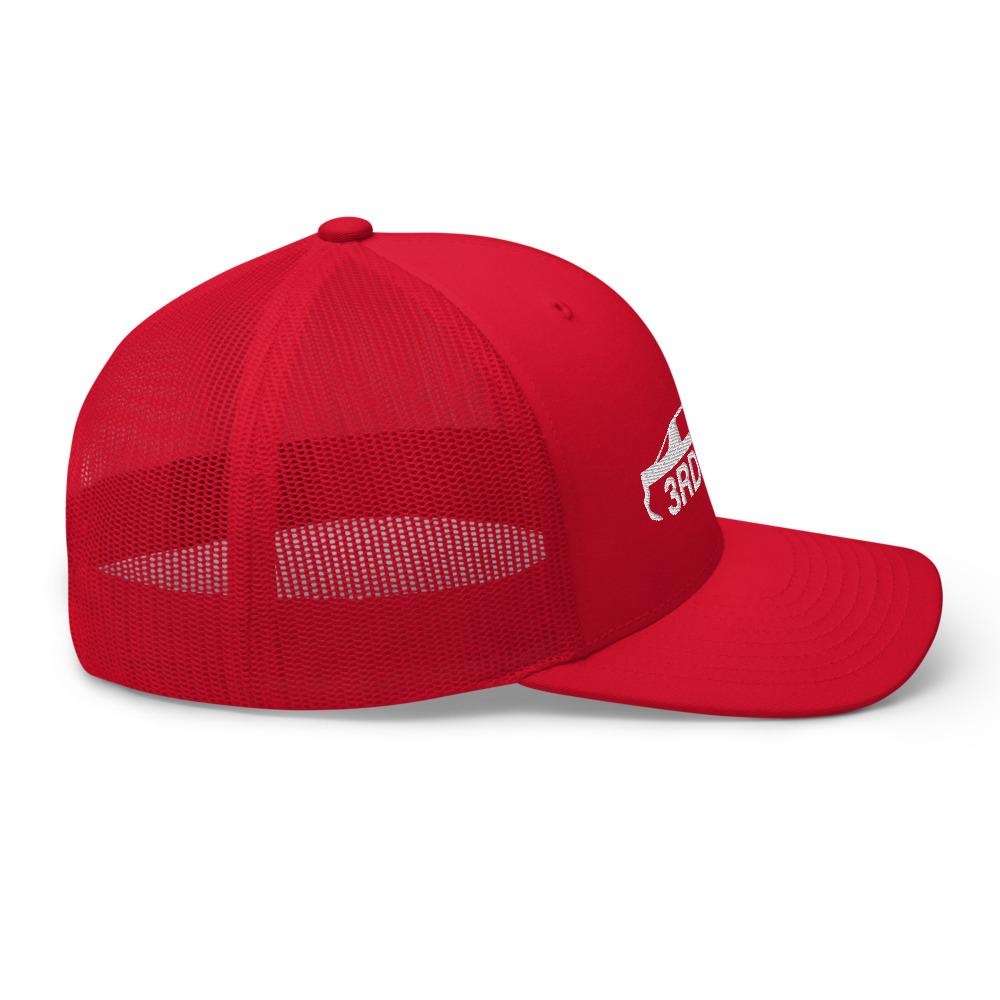 Third Gen Camaro Hat Trucker Cap-In-Black-From Aggressive Thread