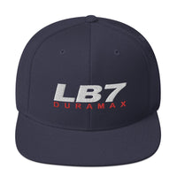 Thumbnail for LB7 Duramax Snapback Hat-In-Navy-From Aggressive Thread