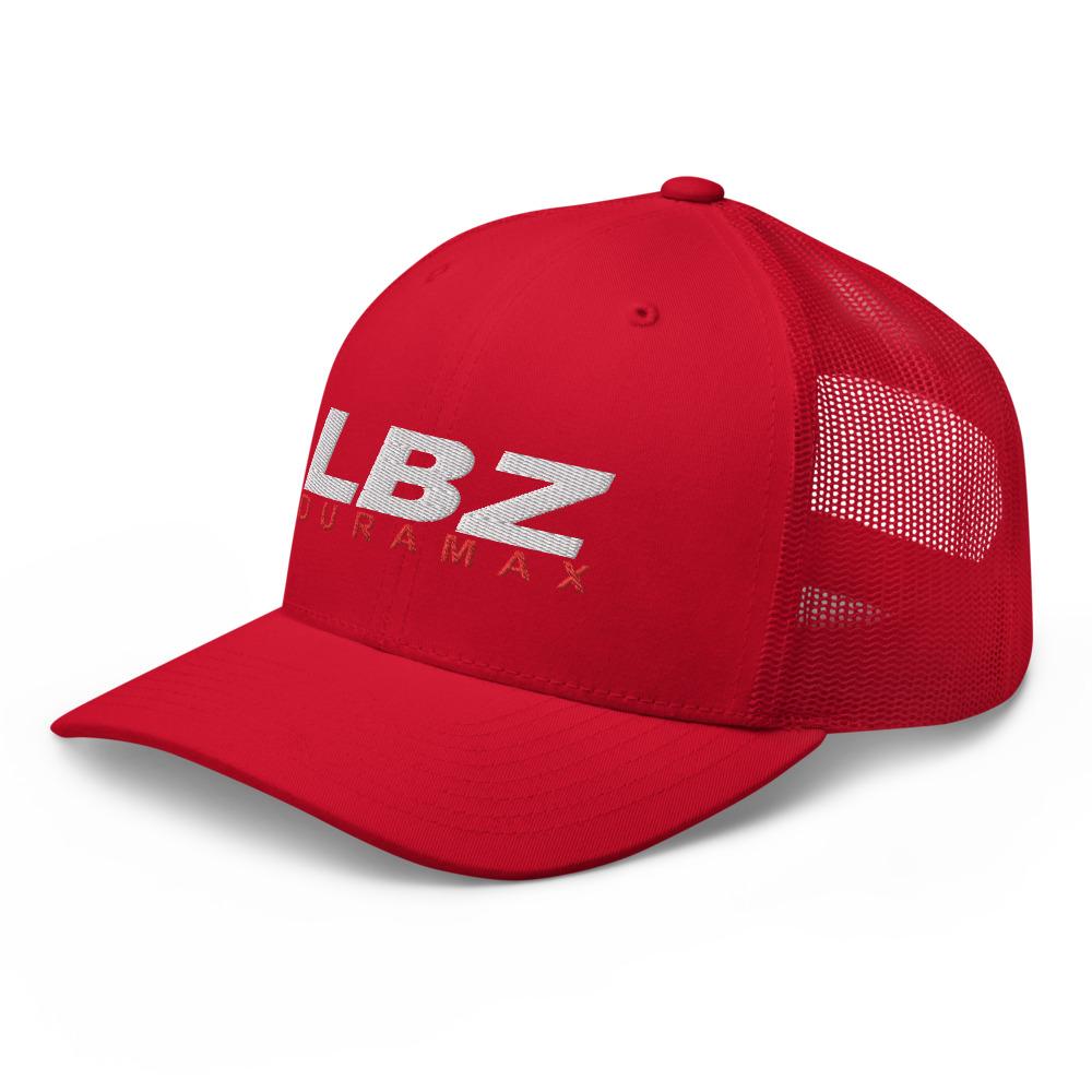 LBZ Duramax Hat Trucker Cap-In-Black-From Aggressive Thread
