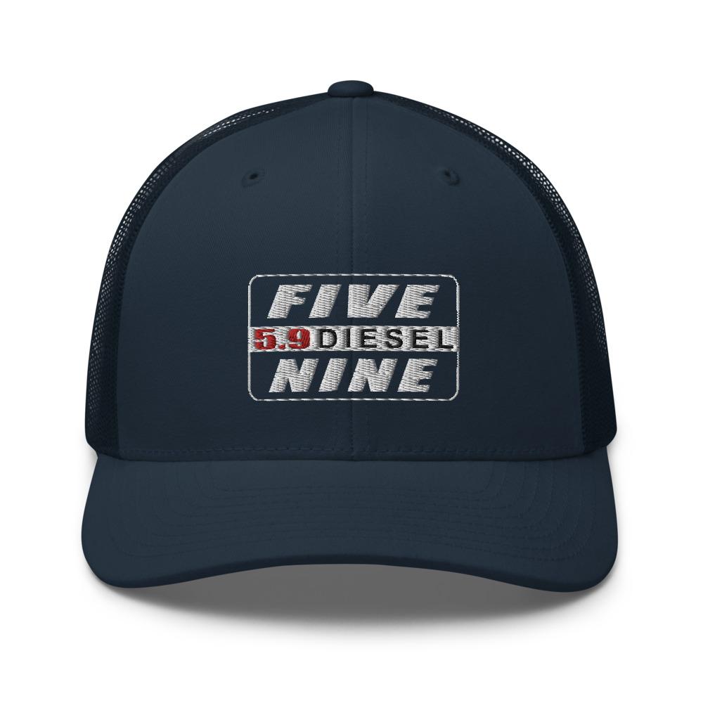 5.9 diesel engine hat in navy