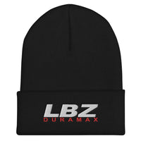 Thumbnail for LBZ Duramax Winter Hat Cuffed Beanie-In-Black-From Aggressive Thread