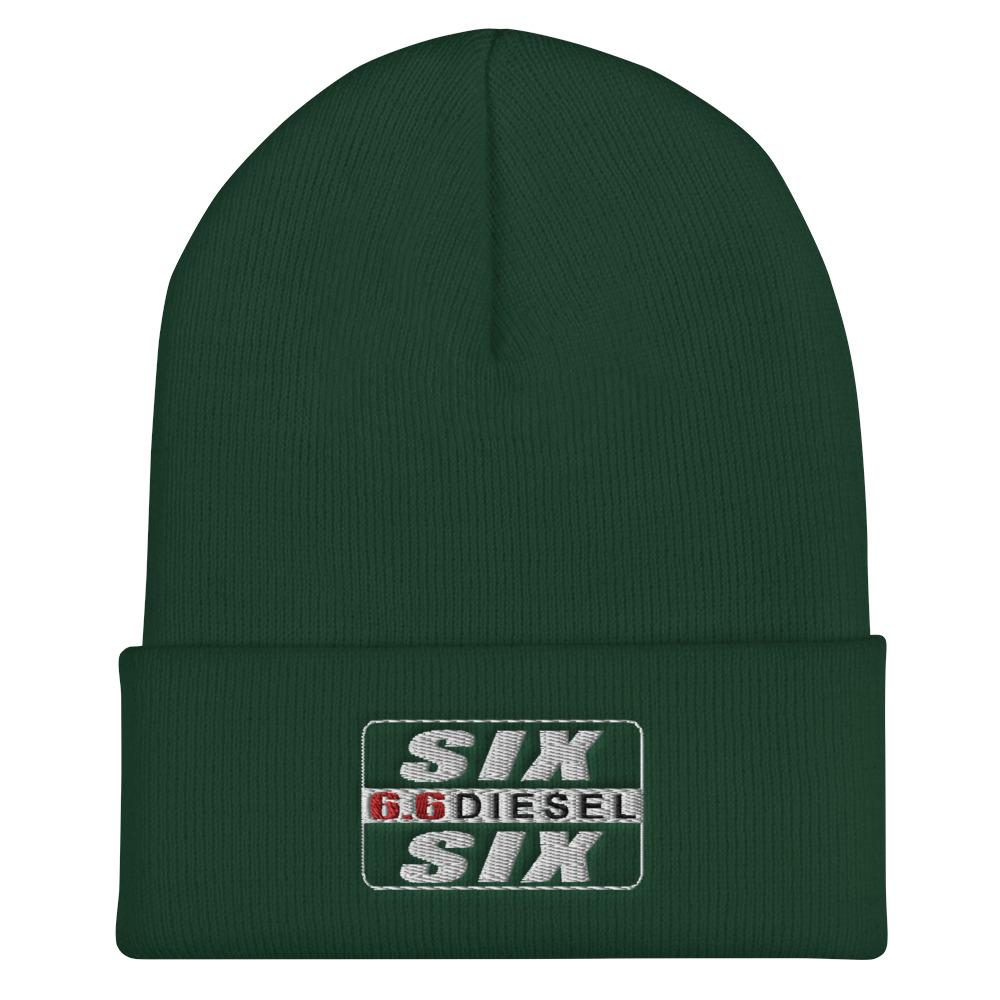 Duramax Winter Hat Cuffed Beanie-In-Spruce-From Aggressive Thread