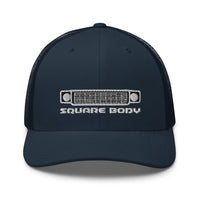 Thumbnail for Squarebody Square Body Round Eye Hat Trucker Cap in navy