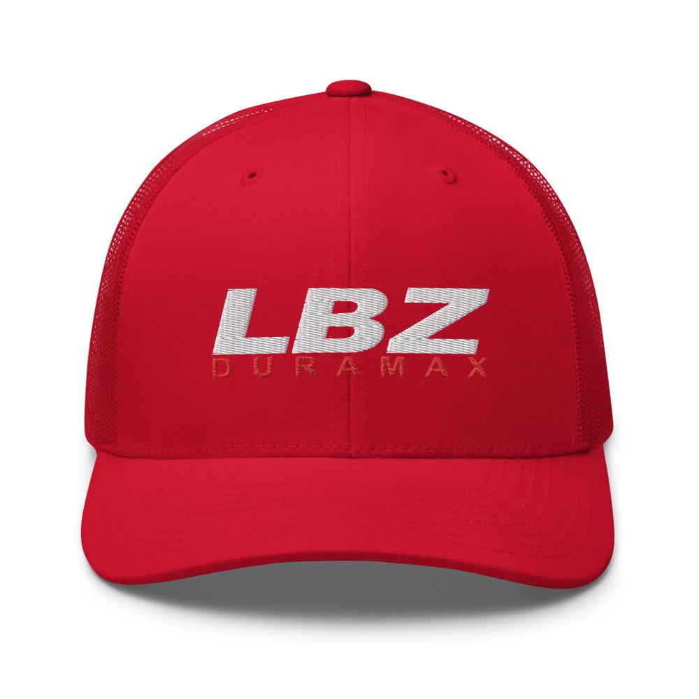 LBZ Duramax Hat Trucker Cap-In-Black-From Aggressive Thread