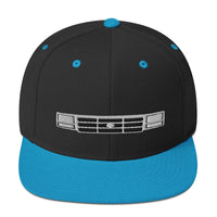 Thumbnail for OBS Snapback Hat-In-Dark Navy-From Aggressive Thread