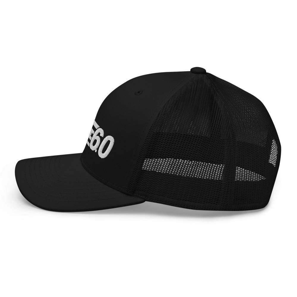 6.0 Power Stroke Diesel Hat in black left view