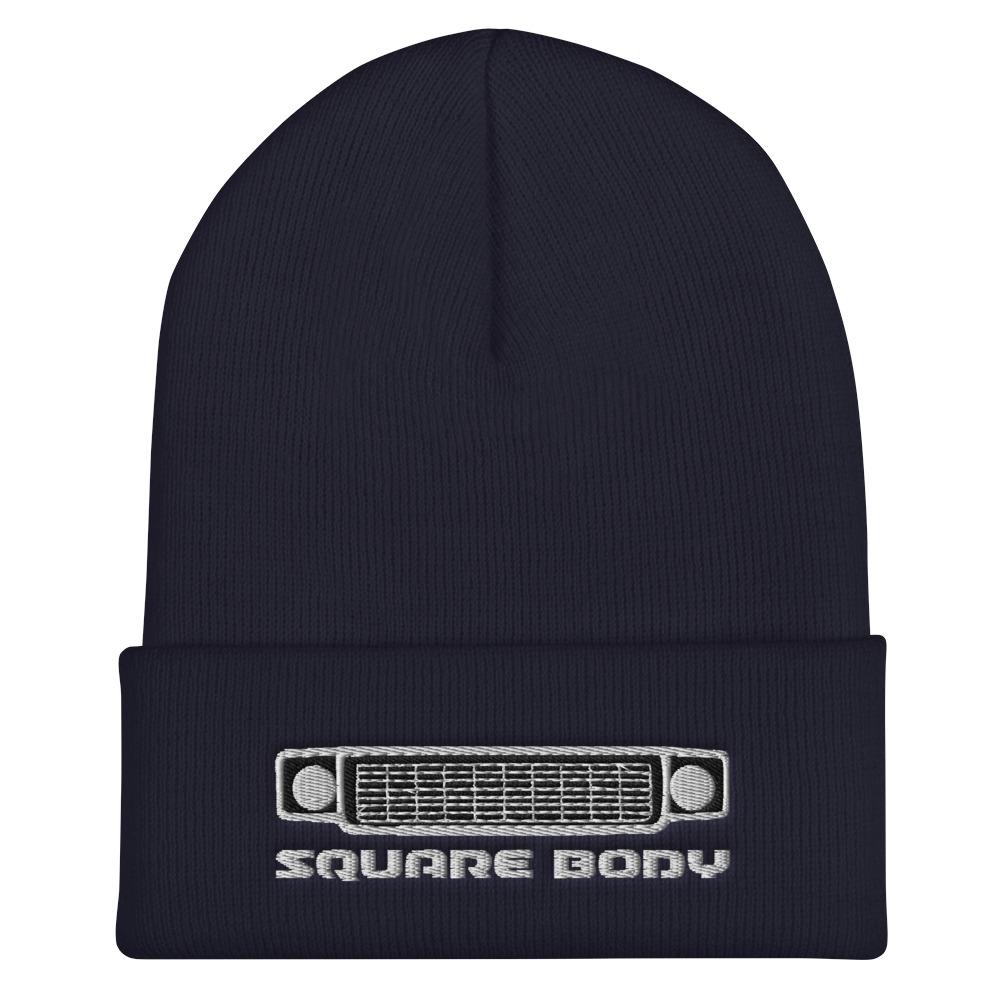 70s Squarebody truck winter hat in navy