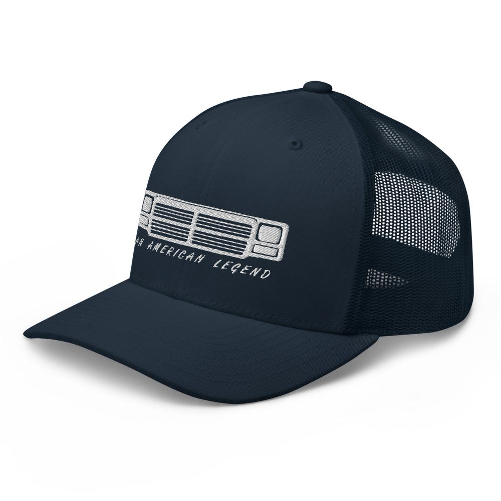 First Gen Hat Trucker Cap-In-Black-From Aggressive Thread