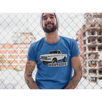 Thumbnail for 1973-1979 Dentside Ford trucks 4x4 Pickup T-Shirt - Aggressive Thread Diesel Truck T-Shirts