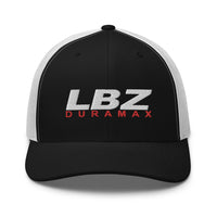 Thumbnail for LBZ Duramax Hat Trucker Cap-In-Black/ White-From Aggressive Thread
